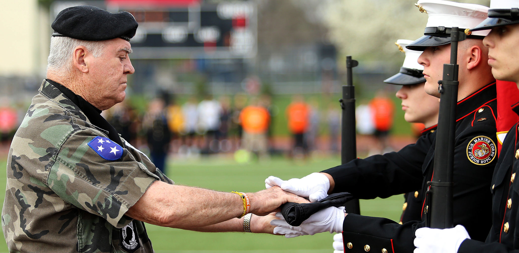 Outtakes: Flag presentation